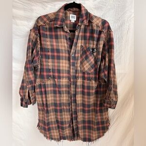 Urban Outfitters trendy Plaid button up